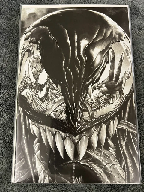 Carnage Black White And Blood #1 * NM+ * Mico Suayan Virgin B&W Sketch 1st Print