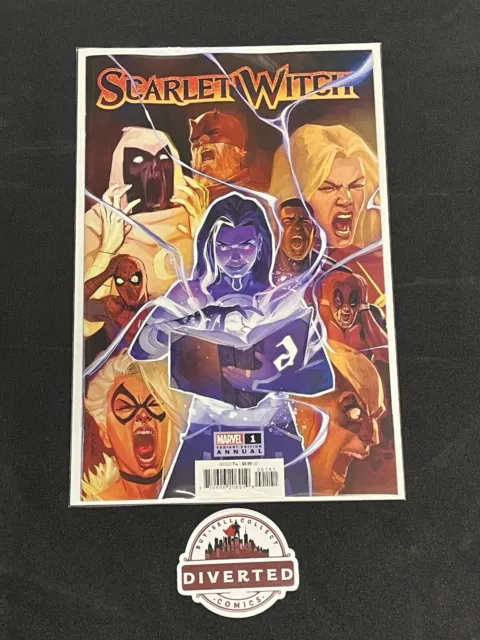 Scarlet Witch Annual #1 Reis Spoiler Variant Marvel 2023