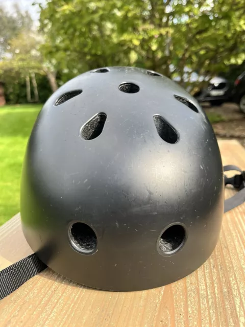 Black Kids Helmet Cycling Skating