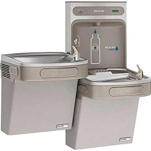 Elkay LZSTLG8WSLK EZH2O Bottle Filling Station & Versatile Bi-Level ADA Coole...