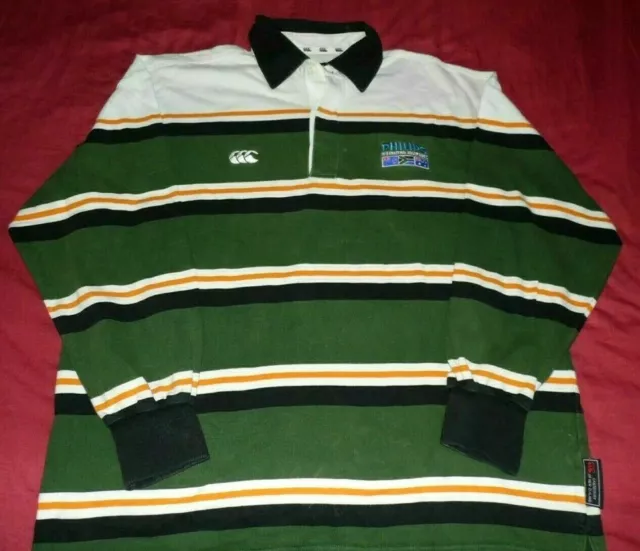 Maillot De Rugby Du Tri Nations Canterbury Des Années 90 Taille L