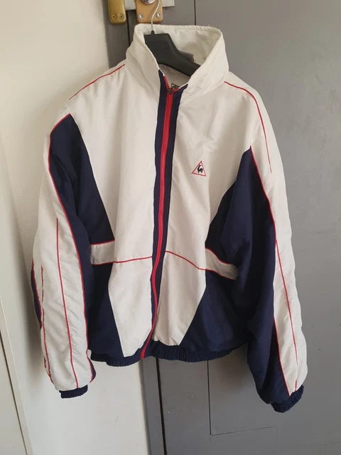 Wiskundige Eigendom vijandigheid 🐓 VINTAGE 70s 80s Ancienne VESTE LE COQ SPORTIF Blanche xxl Jacket  Survêtement EUR 55,00 - PicClick FR