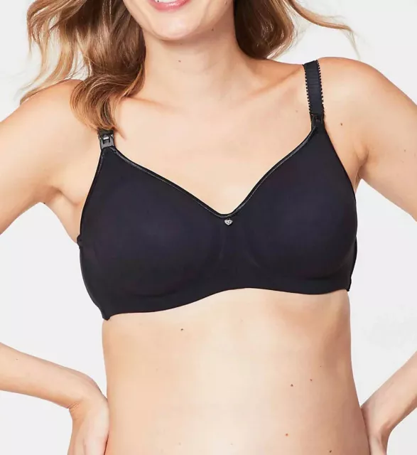 Cake Croissant Nursing Bra - Black - NWT!