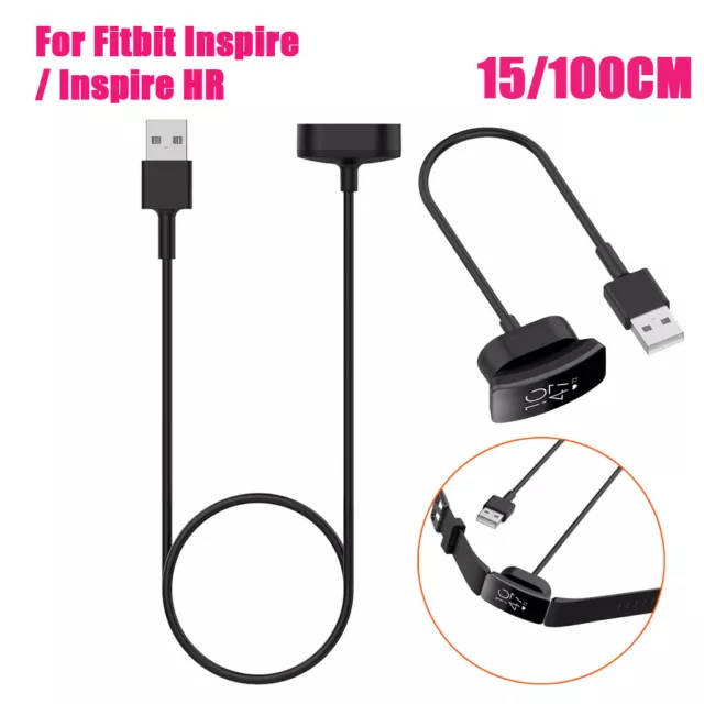 For Fitbit Inspire/Inspire HR Charger Replacement USB Chargers Charging Cables