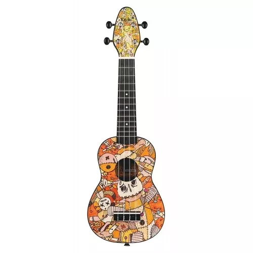KEIKI - K2-VP - Pack ukulele soprano voodoo puppet