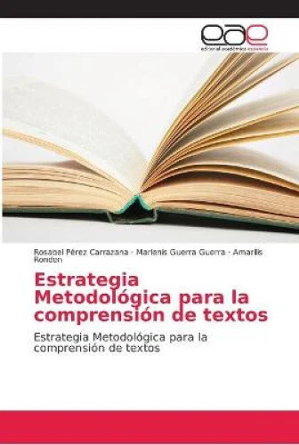 ESTRATEGIA METODOLÓGICA PARA la comprensión de textos [Spanish] £41.30 ...