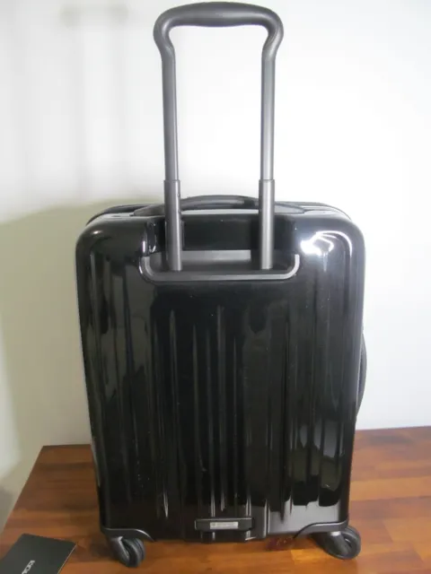 TUMI Luggage V4 Black Executive Continental Laptop Carry On Spinner-TSA Lock-NWT 2