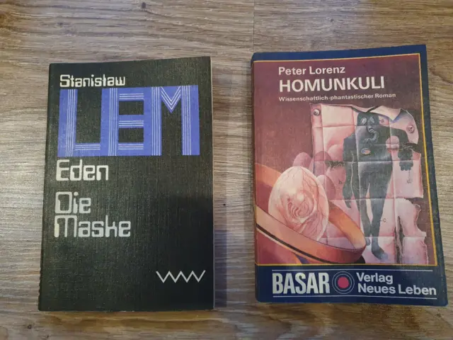 Stanislaw Lem Eden & Die Maske & Peter Lorenz Homunkuli