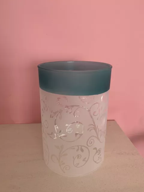 Yankee Candle Tealight holder - teal frosted