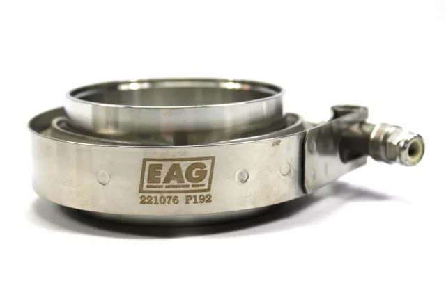 EAG Schelle V-Band 76mm/3,0 Zoll mit Flanschstutzen (Ohne Dichtung)
