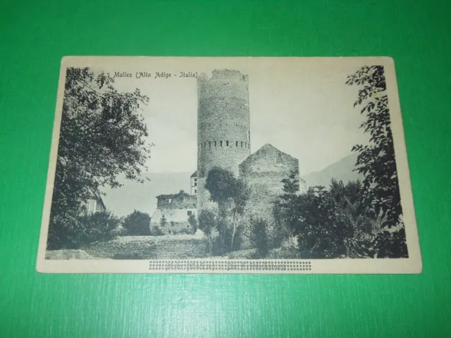 Cartolina Malles ( Alto Adige ) - Particolare 1930 ca..