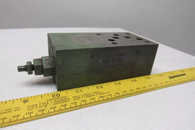 Parker RM3 H-10 Hydraulic Pressure Control Stack Valve
