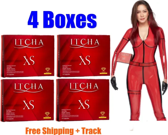 4 X ITCHA XS Dietary Supplement Weight Control By Benze Pornchita