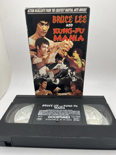 Bruce Lee Kung Fu Mania Vhs 2001 4 44 Picclick Uk