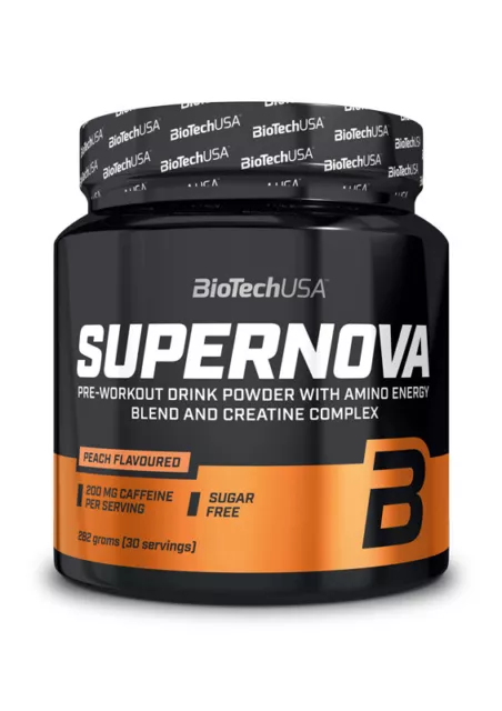 BioTech USA SuperNova - 282 g - Pre Workout Booster Kreatin Komplex Amino