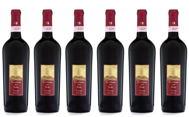 Vino Rosso - Taurasi D.o.c.g. – Scatola 6 Bottiglie Da 75Cl