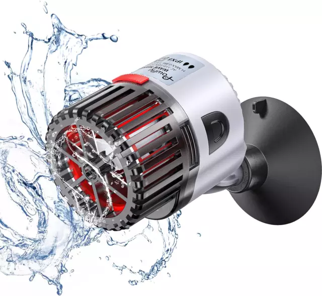 Aquarium Wave Maker 800 GPH Adjustable Pump Submersible Strong Suction Freshwate