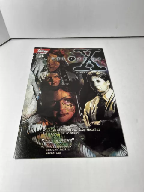 The X Files Comic Book Issue 3 Topps Comics 1995