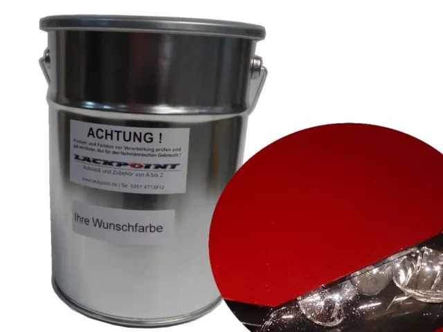 1 Litre Basecoat Spray Finish Suitable for VW LY3D Tornadorot Tuning Car Paint