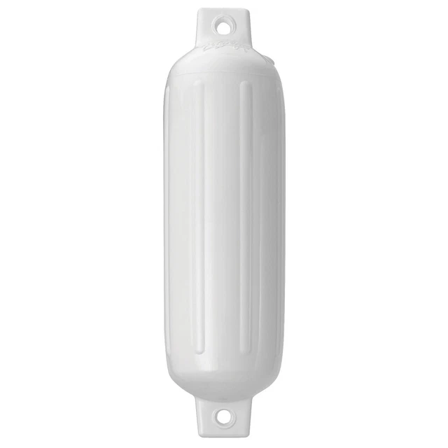 Polyform G-1 Twin Eye Fender 3.5" x 12.8" - White G-1-WHITE