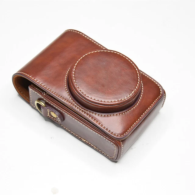 PU Leather Cover Camera Case Bag For Ricoh GRIII GR3 GR2 GRII GR-3 x100 ZV1 ZV-1 5