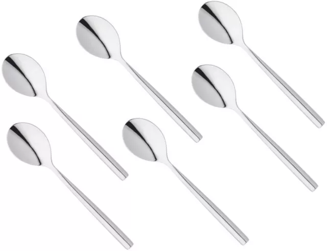 X 6 PACK Stellar Rochester Stainless Steel Teaspoon Tea Coffee Spoon Cutlery