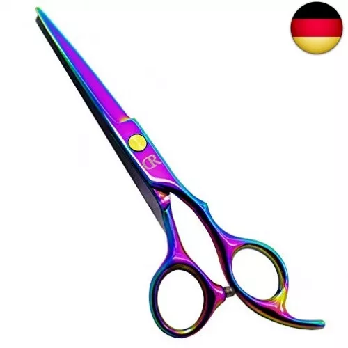 Professionelle Friseurschere, 6 Zoll Friseur Haarschneideschere Scharfe Klingen