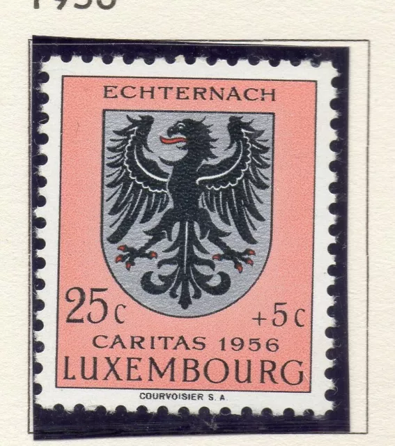 Luxembourg 1956 Early Issue Fine Mint Hinged 25c. NW-134650