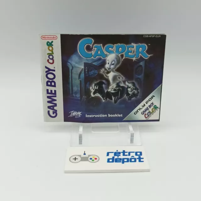 Notice Casper / Nintendo Game Boy Color/ PAL / EUR