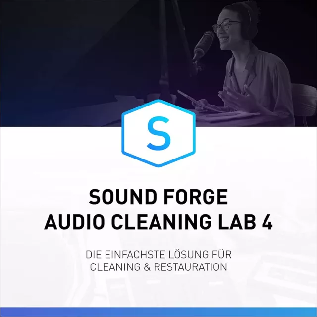 SOUND FORGE Audio Cleaning Lab 4 | Music Software [1 Lizenz | 1 License]