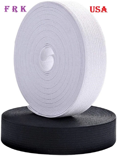 Elástico 1",1,5",2,2,5"" pulgadas de ancho (50 yardas) alta calidad ENVÍO GRATUITO