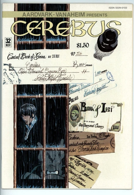 Cerebus #32 Nm- 9.2 1981 Aardvark-Vanaheim Dave Sim