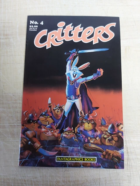 Critters #4 Fantagraphics Usagi Yojimbo VF/NM