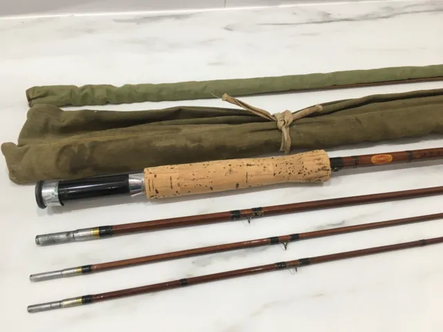 ANTIQUE VINTAGE SOUTH BEND Bamboo Fly Fishing ROD #377 9' 4 Piece / 2 tips  $100.00 - PicClick