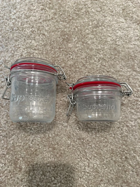 SUPREME MASON JAR, set of 2, accessory SS18 $80.00 - PicClick