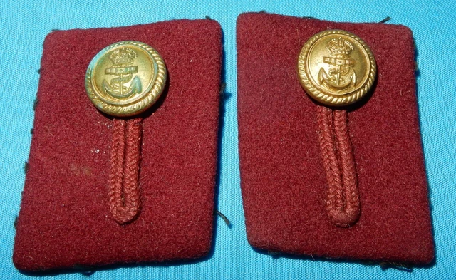 Rnr Ranks WW2 RNR ROYAL Naval Reserve Officers Rank Insignia Shoulder Epaulettes ...