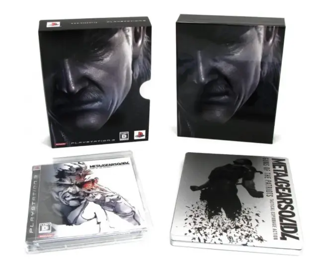 Metal Gear Solid 4 Limited Edition Box Set - Sony PlayStation PS3 JAPAN Game
