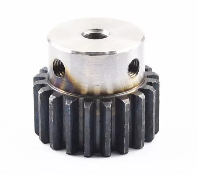 New 1.5 Modulus Metal Spur Gear 15 to 40 Teeth, 6 - 16mm Hole Dia. Drive Gearbox