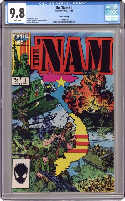 Nam 1B 2nd Printing CGC 9.8 1986 1335930024