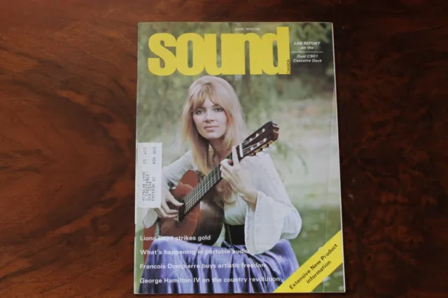 REDUCED! Sound Canada Magazine June 1975 -- Liona Boyd New Country Donpierre