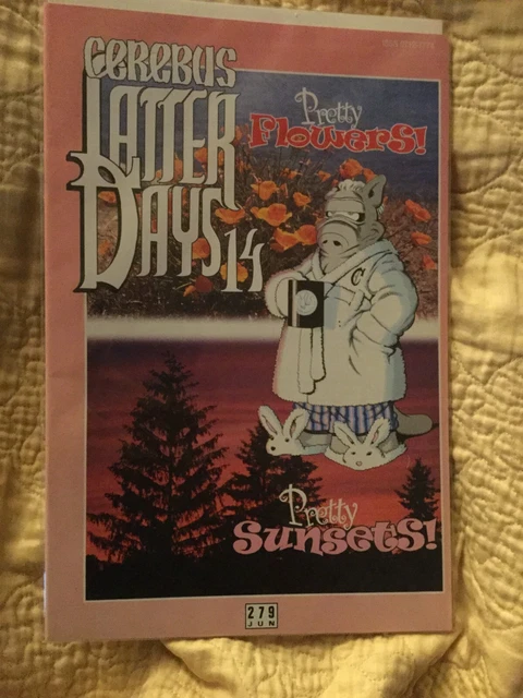 comic Cerebus latter days 14 279 one book