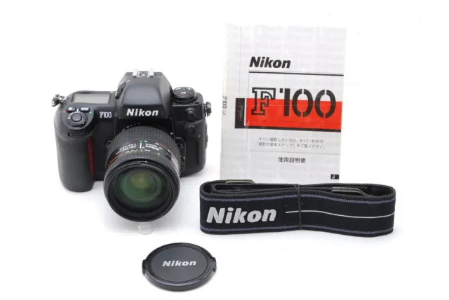 〈Near Mint〉Nikon f100 body strap lens AF Nikkor 28-105mm f/3.5-4.5 D from japan