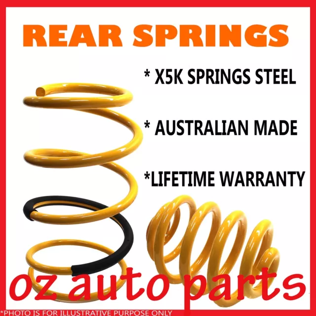 REAR ULTRA LOW 70mm COIL SPRINGS SUIT HOLDEN HQ HJ HX HZ WB