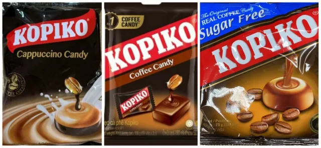 Bulk Lot KOPIKO CAPPUCCINO / COFFEE / Sugar Free Hard Candy Candies