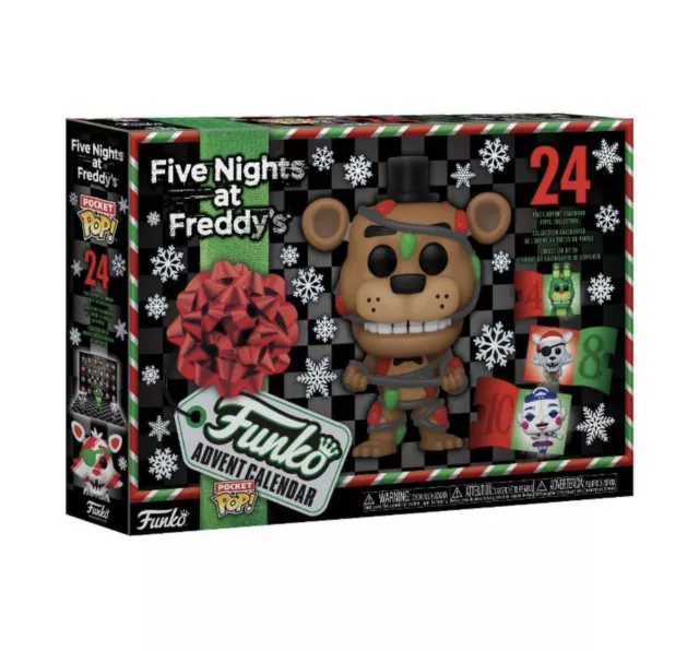 FUNKO POCKET POP Five Nights at Freddy's FNAF Advent Calendar 2023 New