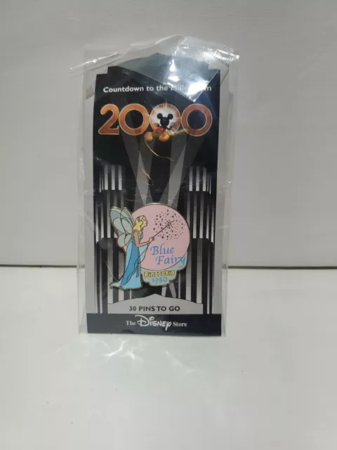Disney DS Countdown to the Millennium #31 Pinocchio Blue Fairy Pin Vintage