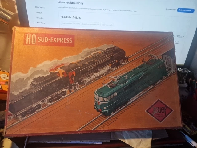 JOUEF HO COFFRET TRAIN BABY TRAFIC