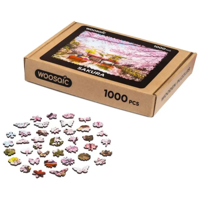 Unidragon Wooden Jigsaw Puzzle ▪︎ Sakura Limited Edition ▪︎ Royal Size RS 2
