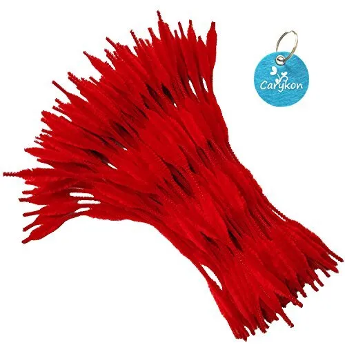 Veroave 160 Pieces White Pipe Cleaners, Christmas Craft Pipe
