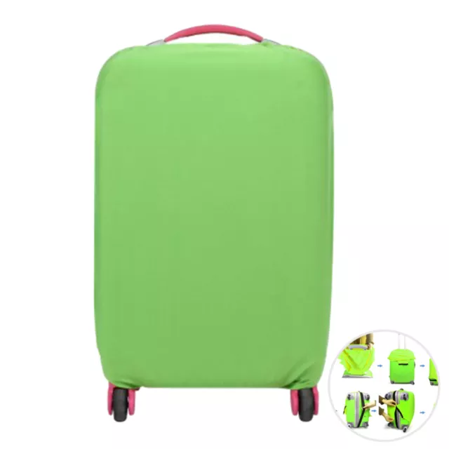 Koffer Beschützer: Gepäckhülle für 18-20 Zoll Koffer (grün)